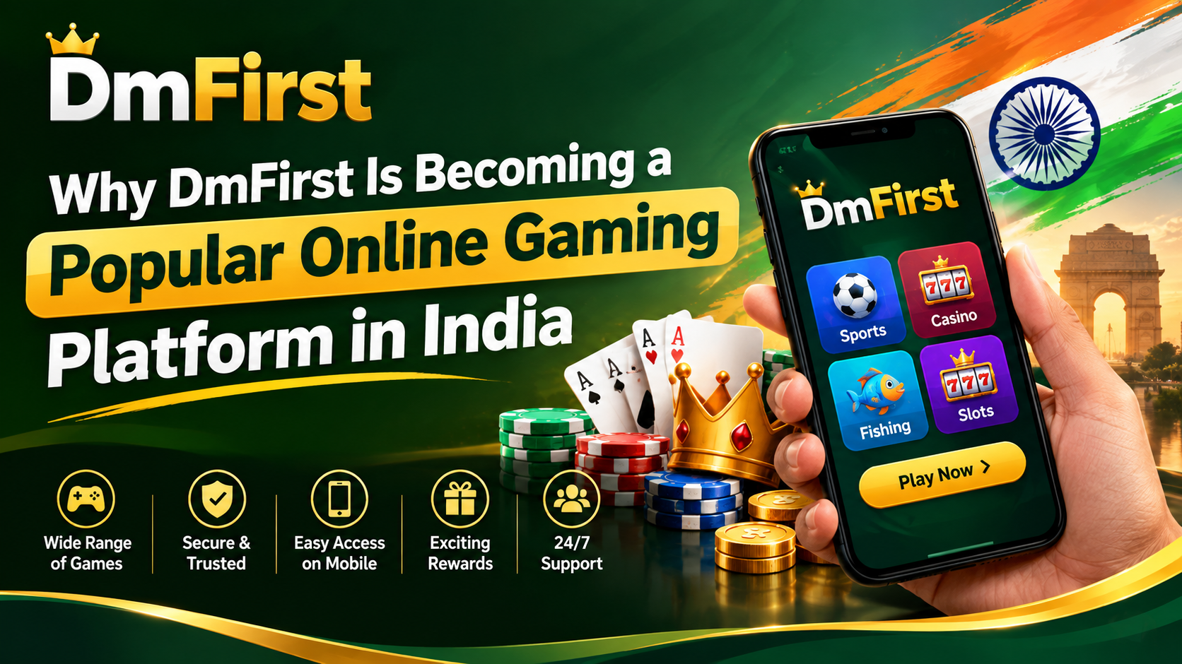 Why DmFirst Is Becoming a Popular Online Gaming Platform in India