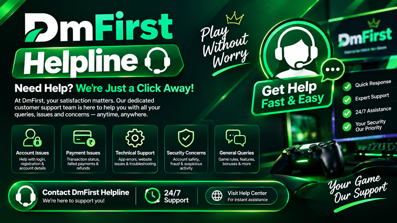 Contact DmFirst Helpline – A Simple Guide to Getting Support