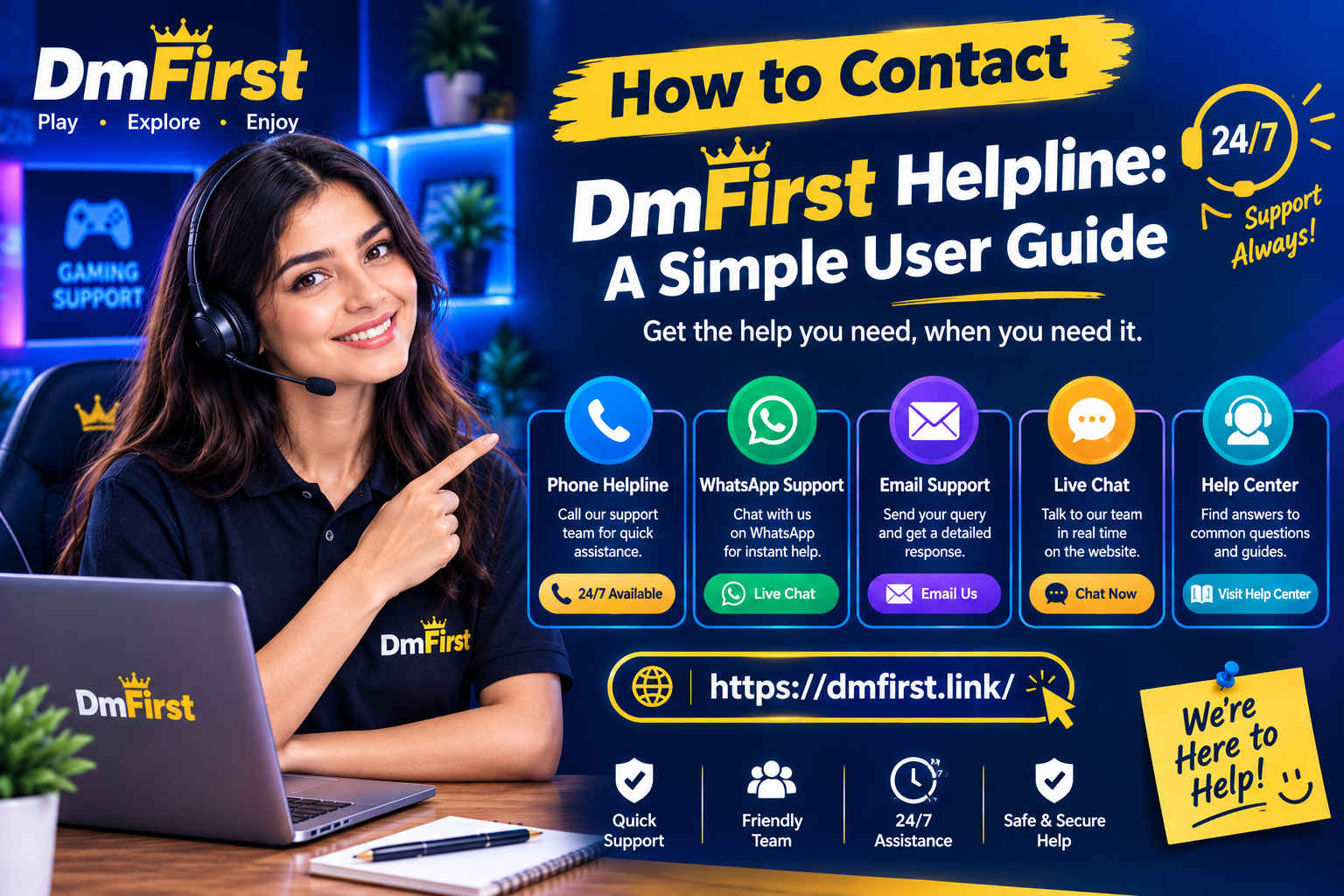 How to Contact DmFirst Helpline: A Simple User Guide